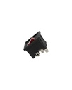 TP-CF-R — INTERRUPTOR CON FUSIBLE Y CONECTOR PARA GABINETE. 125VCA/10AMP. COLOR ROJO