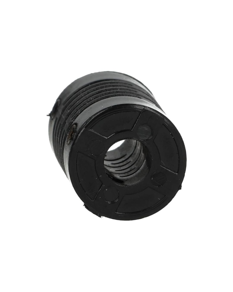 DR2-S-6X6 — COPLE FLEXIBLE PLÁSTICO PARA ENCODER DE 6x6mm