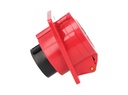 TP-CIS-3PT32E — CONECTOR IND HEMBRA PARA GABINETE 3P+T 32A415VCA, (PARA MACHO #TP-CIP-3PT32) 