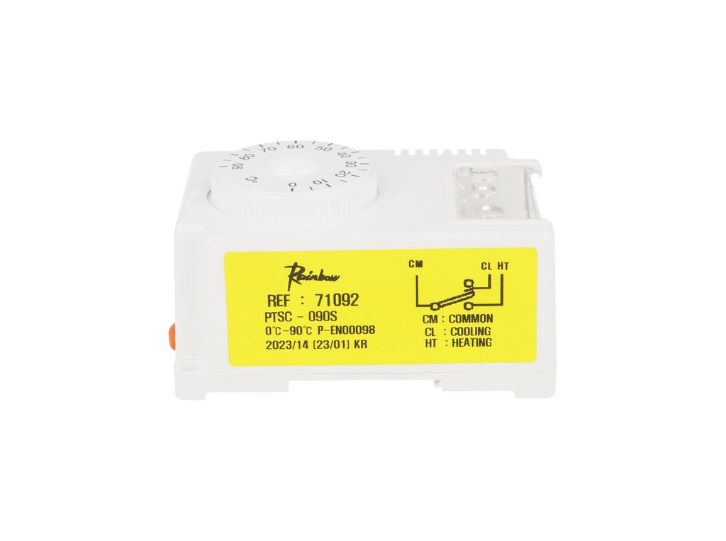 TP-TS-90R — TERMOSTATO 0A90°C 1C 16A 250V RIEL DINPRECISION +/- 4°