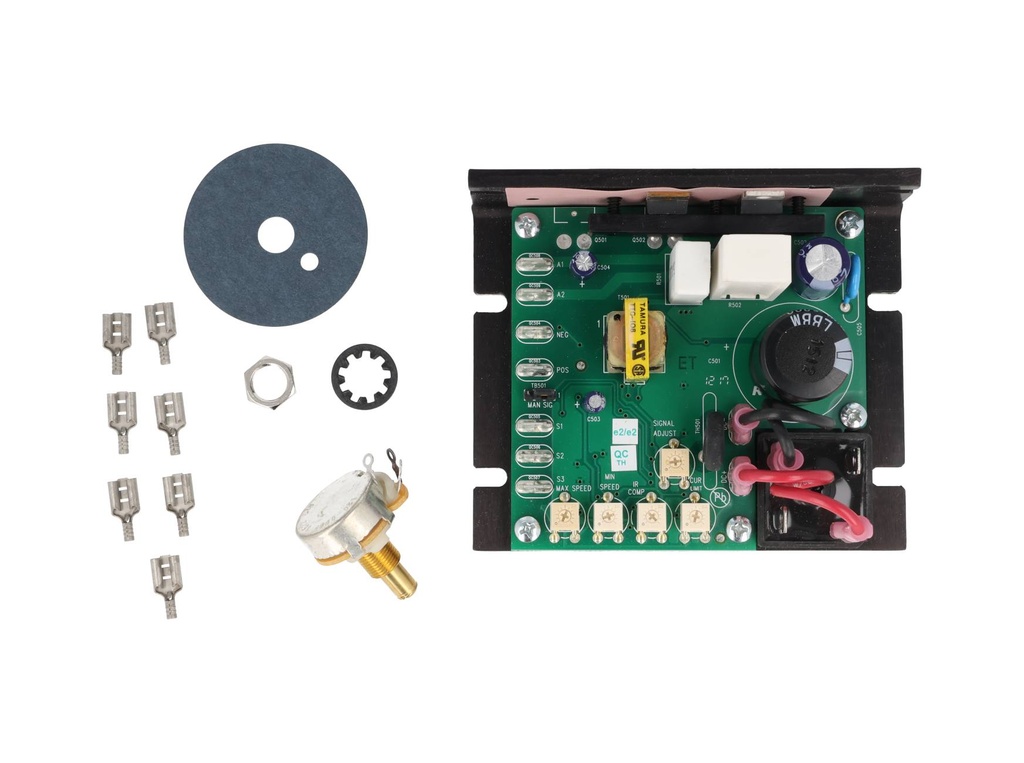 PWP101-2 — TARJETA CONTROL VELOCIDAD PWM CD 115VCA/VCD 1/20-1/8HP, DE 5A O MAS REQUIERE DISIPADOR (# ANTERIOR PCMXP02-115AC) 