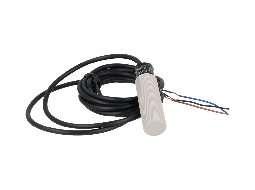 CR18-8DP* — SENSOR CAPACITIVO DE 18MM, S/8MM, PNP, NA, 10-30VCD