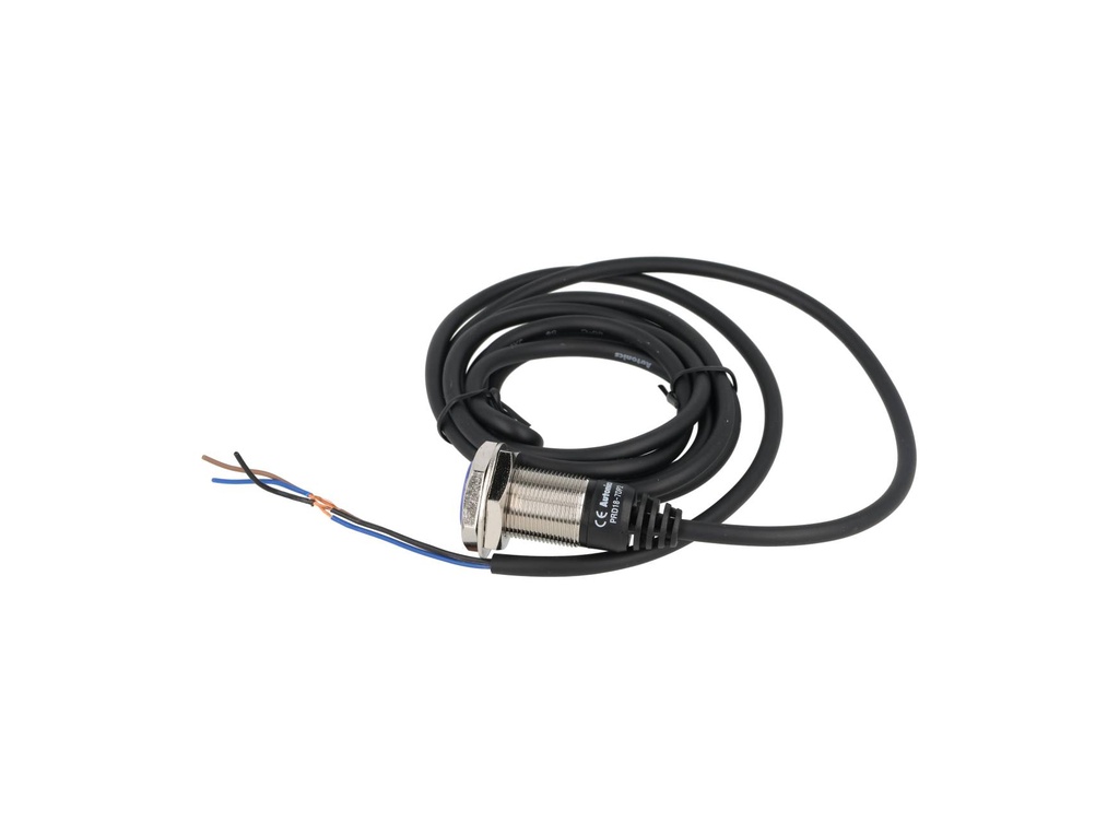 PRD18-7DP2 — SENSOR INDUCTIVO PNP NC SENSADO DE 7MM 12-24VCD BLIND.