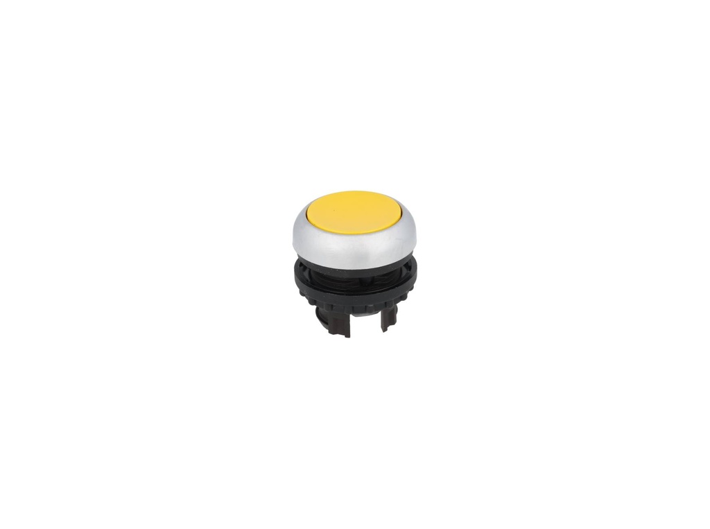 M22-D-Y — PULSADOR PLANO AMARILLO MOMENTAN