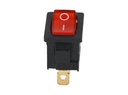 TP-KCD-RL — SWITCH ILUMINADO ROJO 1P1T 10A/250VCA12.5X18mm 3 TERMINALES, CICLOS :10, 000