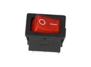 TP-KCD-RL — SWITCH ILUMINADO ROJO 1P1T 10A/250VCA12.5X18mm 3 TERMINALES, CICLOS :10, 000