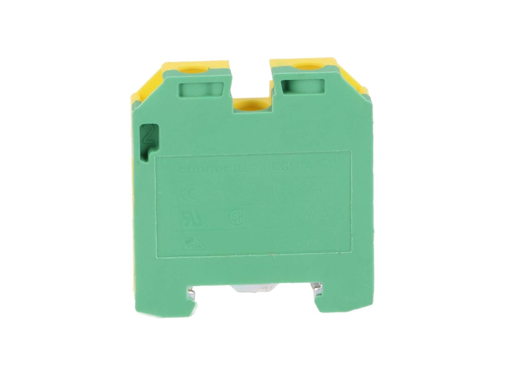 CGMT4 — CLEMA PARA TIERRA P/RIEL 15MM 32AMP
