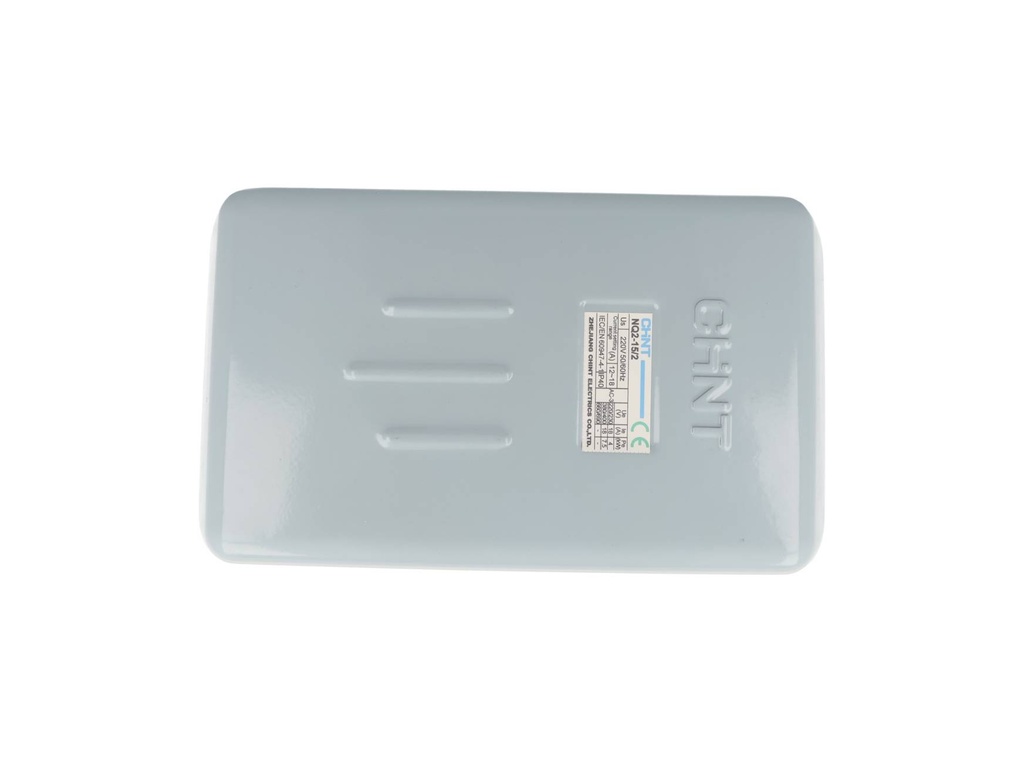 NQ2-15P-18A — ARRANCADOR MAGNETICO SIN BOTONES 12-18A, 220VCA/60HZCAJA METALICA PARA NC1-1810