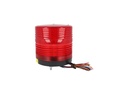 MS115T-RFF-R — FAROLA ROJA LED DE ALTA INTENSIDAD, CONSTANTE, INTERMITENTE Y ROTACION 115mm 90-240VCA