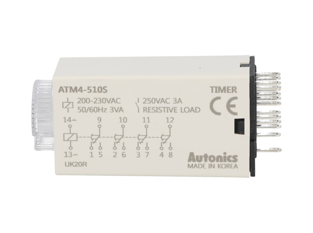 ATM4-510S — TEMPORIZADOR MINIATURA