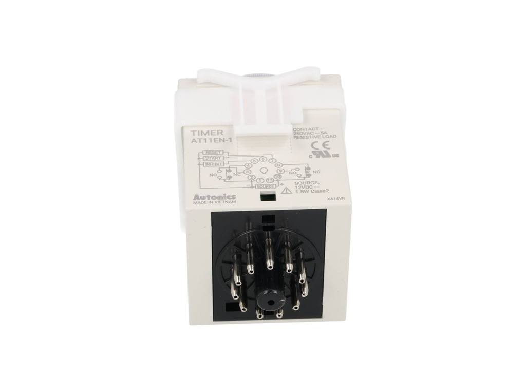 AT11EN-1 — TEMPORIZADOR  A  MULTIFUNC 12VCD 11-PIN TIME-LIMIT SPDT NPN