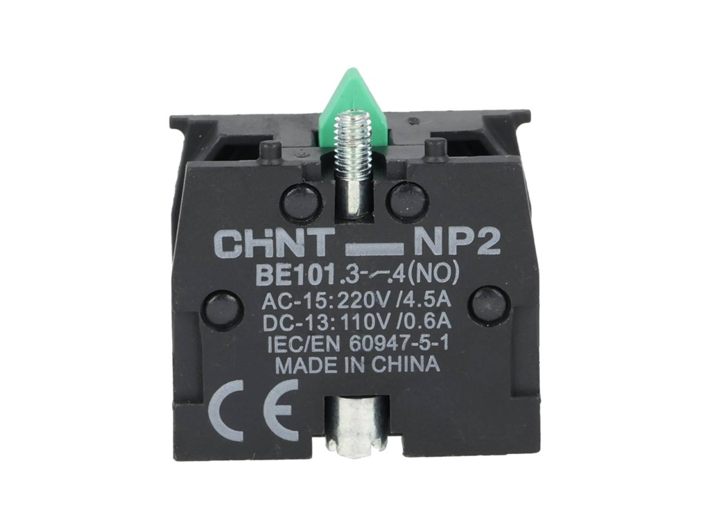 NP2-BE101 — BLOQUE DE CONTACTO NA 3A/AC15 240V*NO SON A PRUEBA DE EXPLOSION*