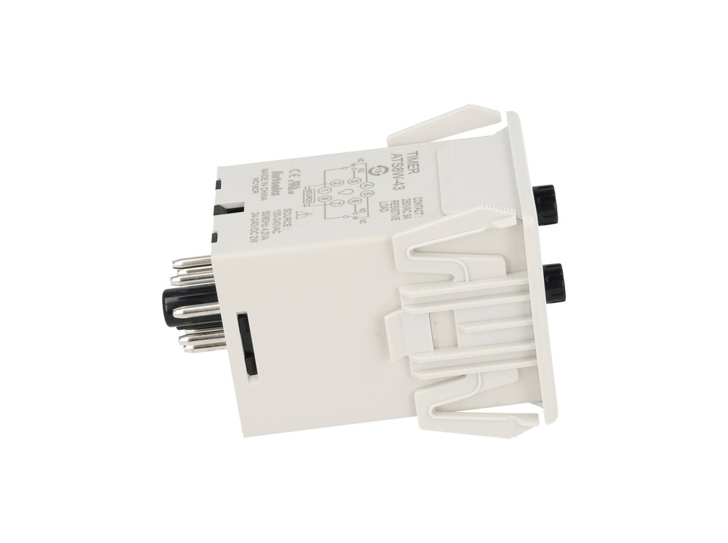 ATS8W-43 — TEMPORIZADOR DOBLE C/VOLTAJE UNIVERSAL