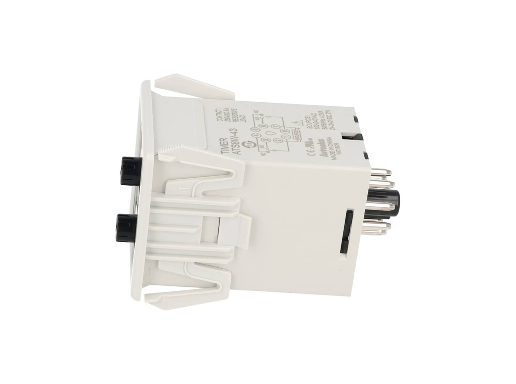 ATS8W-43 — TEMPORIZADOR DOBLE C/VOLTAJE UNIVERSAL