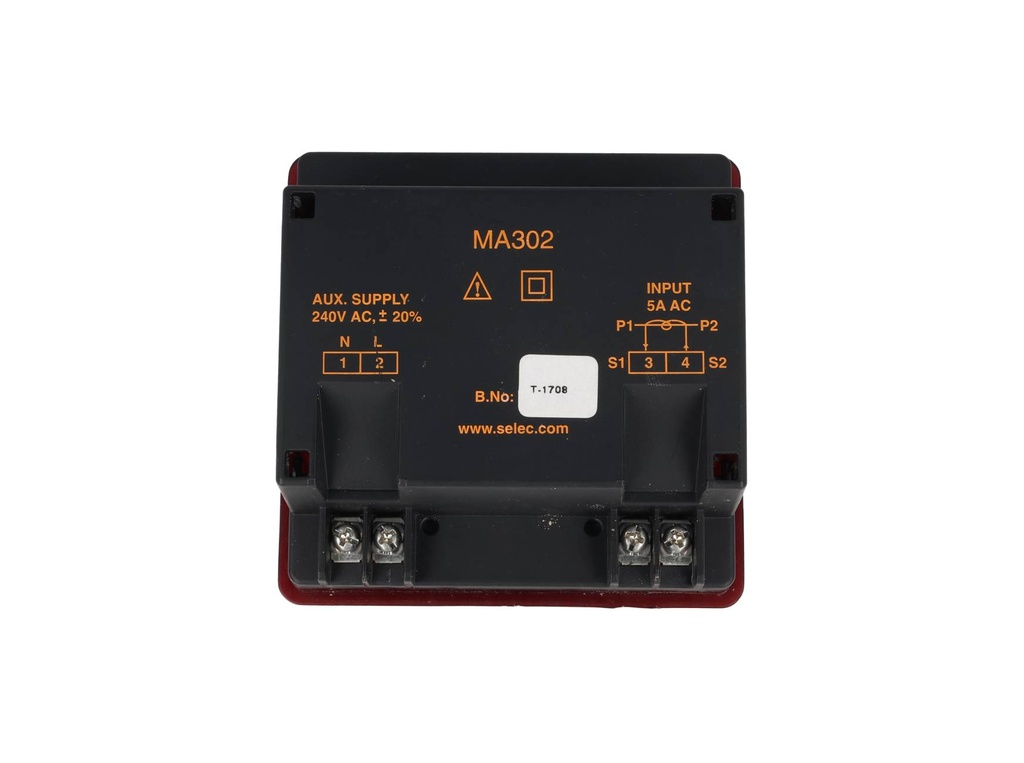 MA302-240 — AMPERIMETRO DIGITAL 240VCA 50/60HZ
