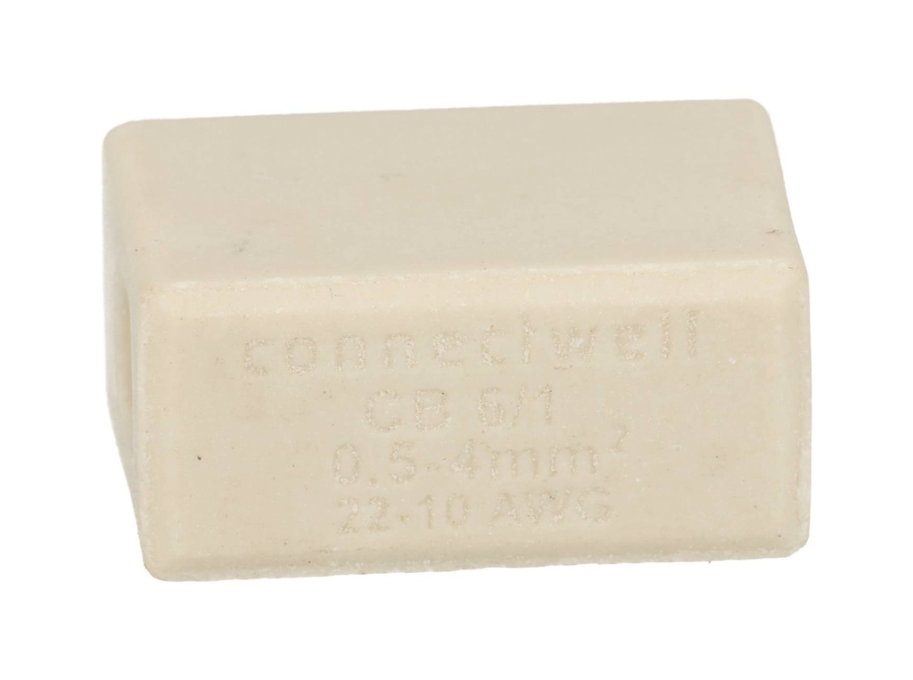 CB6/1 — BLOQUE CERAMICO 1 POLO  600_C 300V
