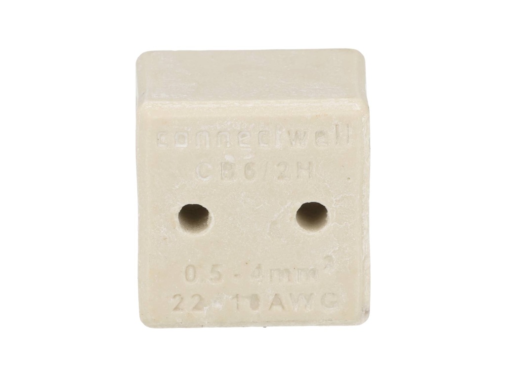 CB6/2H — BLOQUE CERAMICO 2 POLOS 600_C 300V