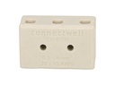 CB6/3H — BLOQUE CERAMICO 3 POLOS 600_C 300V
