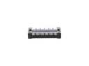 TB-3506 — BLOQUE DE TERMINALES MONTAJE FIJO 35AMP6 POLOS, 600V, CALIBRE 14 AWG, 100°C (A PRUEBA DE FUEGO) , 19x91x30mm