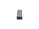 TB-2506 — BLOQUE DE TERMINALES MONTAJE FIJO 25AMP6 POLOS, 600V, CALIBRE 14 AWG,  100°C,  (A PRUEBA DE FUEGO) 19x91x30mm