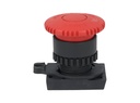 S2ER-E3R — BOTON HONGO PARO DE EMERGENCIA, 22mm, DIAMETRO HONGO 40mm