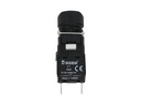 D100YDM — BOTON PULSADOR 16mm, NO ILUMINADO AZUL, RASANTE MOMENTANEO RESTADO NDO INCLUYE 1CON NA (MAXIMO 2 CONTACTOS) 