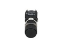 D100YDH — BOTON PULSADOR 16mm, NO ILUMINADO NEGRO, RASANTE MOMENTANEO RESTADO NDO, INCLUYE 1CON NA (MAXIMO 2 CONTACTOS) 