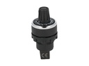BPR01K — POTENCIOMETRO 22mm 1K OHMS 1.5WATTS CON PERILLA GRADUADA, TOLERANCIA 10%, RESISTENCIA DE AISLAMIENTO MIN 10M OHMS (500VCD) 38.70MA