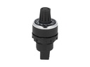BPR01K — POTENCIOMETRO 22mm 1K OHMS 1.5WATTS CON PERILLA GRADUADA, TOLERANCIA 10%, RESISTENCIA DE AISLAMIENTO MIN 10M OHMS (500VCD) 38.70MA