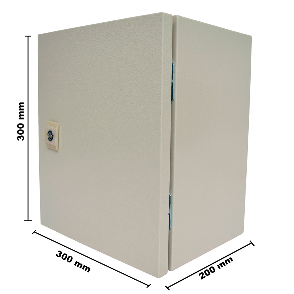 TPME303020 — GABINETE METÁLICO NEMA IP55 300X300X200MM