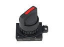 S2SR-S3R — SWITCH SELECTOR ROJO MANIJA CORTA, 22mm, 2 POSICIONES MANTENIDO