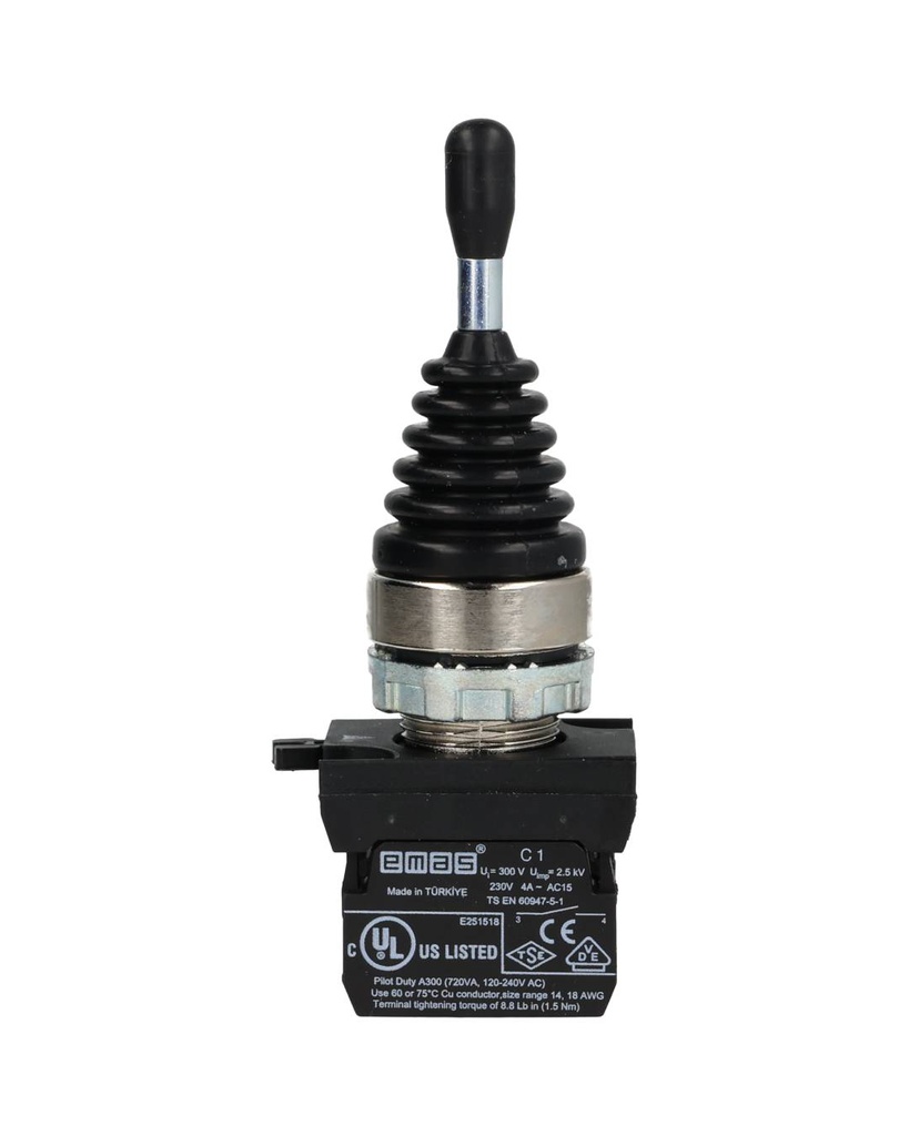 CM101DJ21 — JOYSTICK 2 POSICIONES MOMENTANEO (2NA) , 22mm