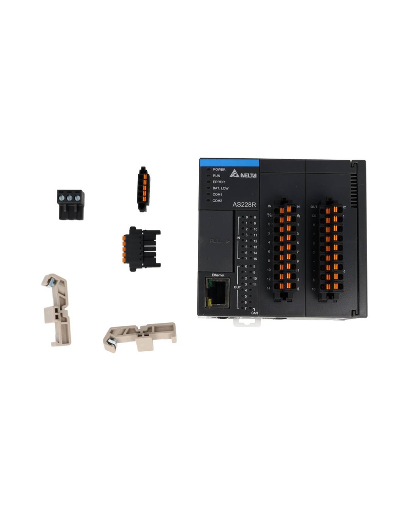 AS228R-A – CONTROLADOR PLC 110-240VCA, AS200 CPU, SALIDA A RELE