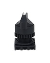 S2SR-S8W — SWITCH SELECTOR BLANCO MANIJA LARGA, 22mm, 3 POSICIONES MANTENIDO
