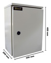 Gabinete Galvanizado Nema 3r Chapa 400x300x200mm Tpmeg403020