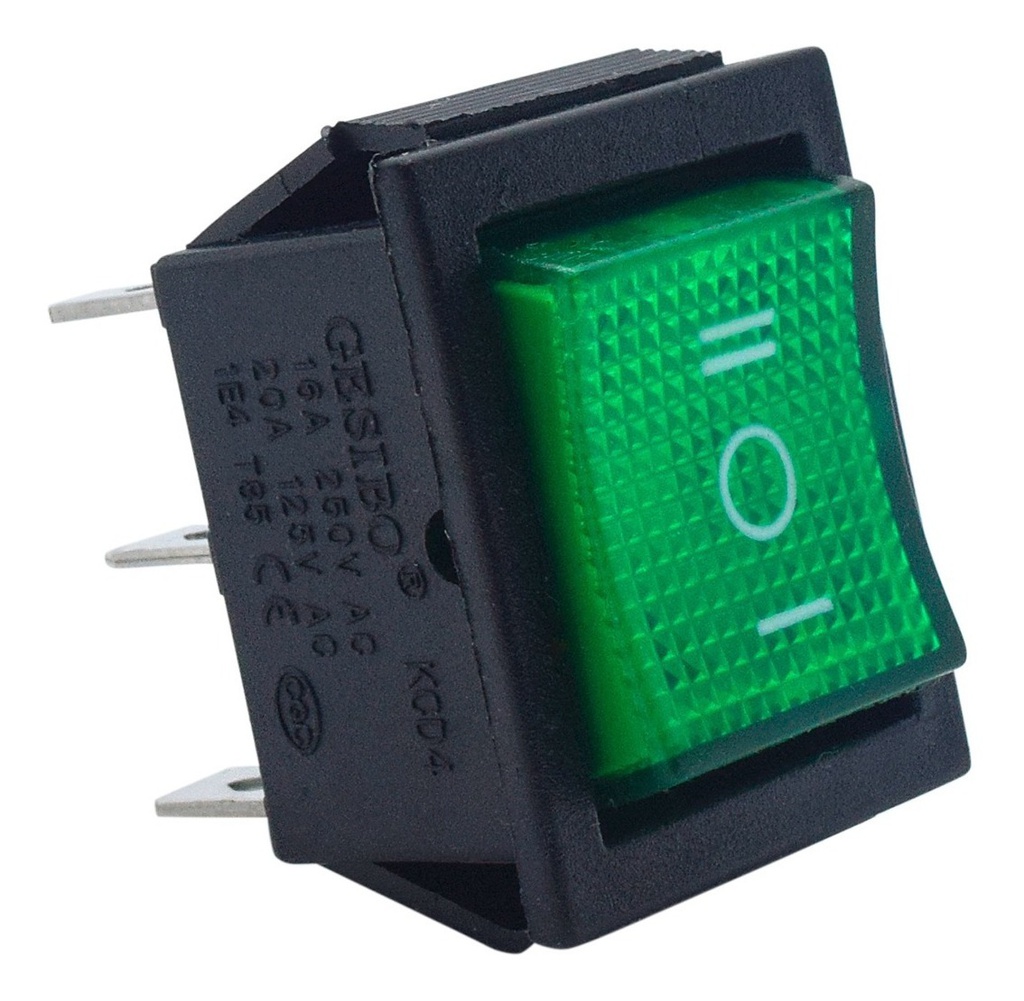 Switch Interruptor Balancin Led 2p2t On-off-on Tp-321-2t-