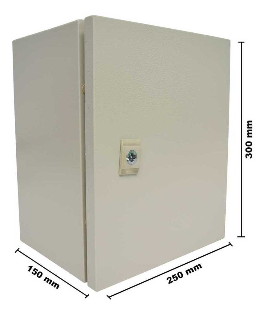 Gabinete Metálico Nema Con Chapa Tekno Powers Tpme302515