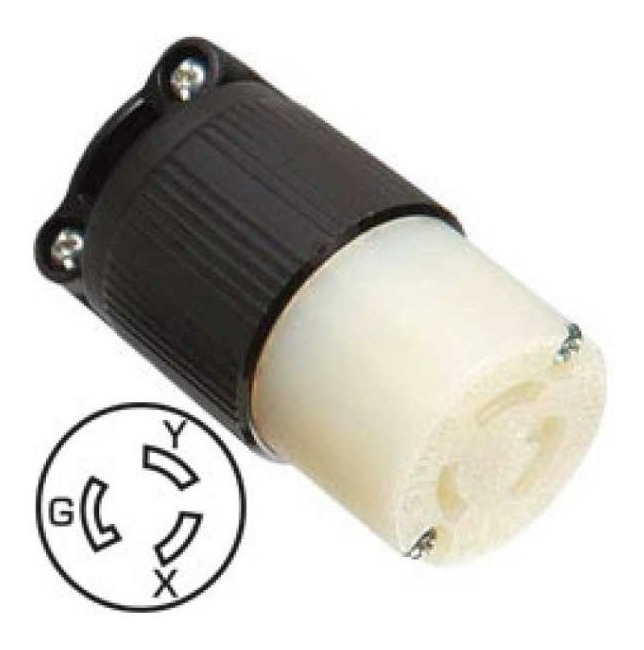 Clavijas/tomas Tipo Nema  15a, 125vca, 2 Polos Tekno Powers 