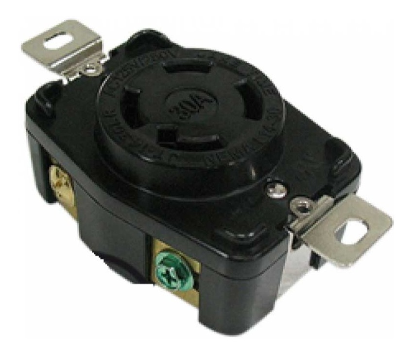 Clavijas/tomas Tipo Nema 30a, 125/250vca, 3 Polos 