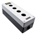Caja Plástica De 4 Orificios 22mm Tekno Powerstp-xj9-4 2pzas