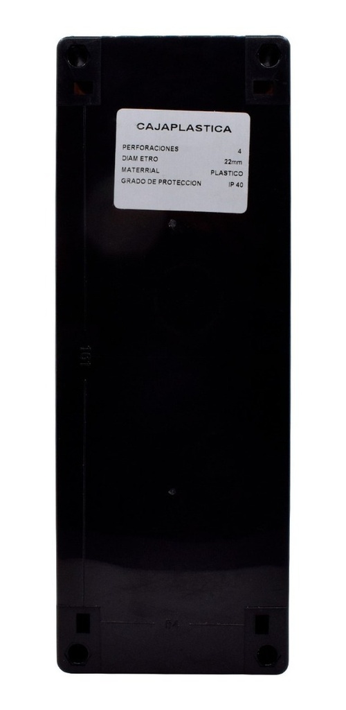 Caja Plástica De 4 Orificios 22mm Tekno Powerstp-xj9-4 2pzas