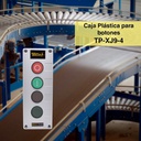 Caja Plástica De 4 Orificios 22mm Tekno Powerstp-xj9-4 2pzas