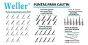 Punta Para Cautín Tipo Cíncel 0.07mm Weller Eph107