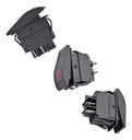 Switch Boton Interruptor Con Luz Led 4 Pines 12v 2pza Tp-as