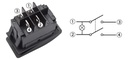 Switch Boton Interruptor Con Luz Led 4 Pines 12v 2pza Tp-as