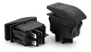 Switch Boton Interruptor Con Luz Led 4 Pines 12v 2pza Tp-as