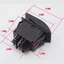 Switch Boton Interruptor Con Luz Led 4 Pines 12v 2pza Tp-as