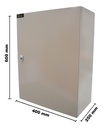 Gabinete Metálico Nema Ip55 Chapa 600x400x250mm Tpme604025