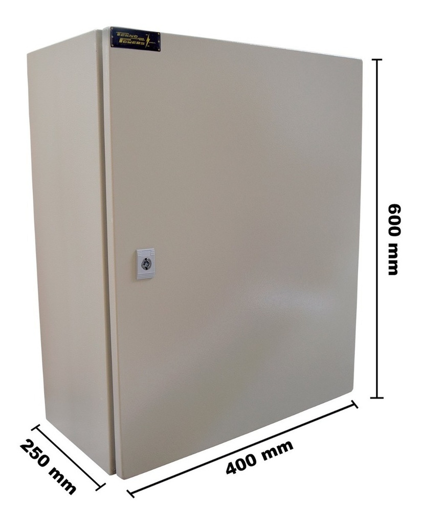 Gabinete Metálico Nema Ip55 Chapa 600x400x250mm Tpme604025