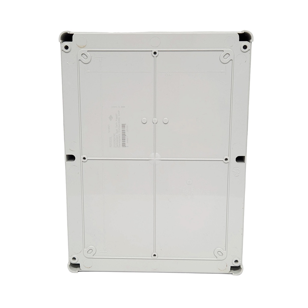 40203205 — CAJA CON KNOCKOUTS PRE-PERFORADOS PLASTICA ABS DE CONEXIONES 218X298X146.5MM. GRIS IP67